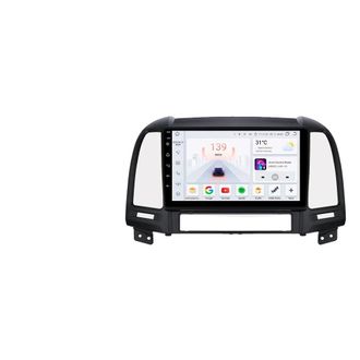OEM Radio Multimedia, Control Por Voz, Compatible Con Hyundai Santa Fe 2 2006-2012, S4 (8 N&uacute;cleos 4g 32g)