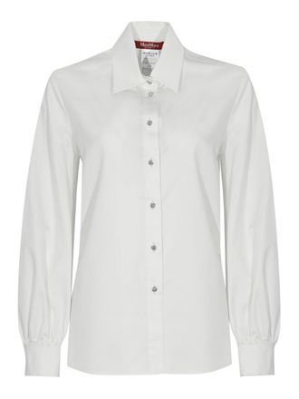 Max Mara Jessica Shirt In Silk And Cotton Blend