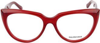 Balenciaga Sunglasses Balenciaga Bb0218 O 004 Red Red Transparent /17/140