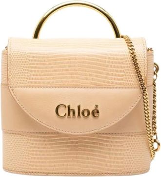 Chlo&eacute; Pre-owned Handbags, female, Beige, Size: ONE SIZE Pre-owned Satchel