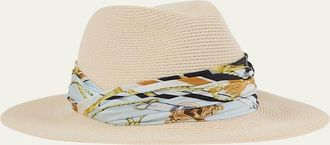 Eugenia Kim Courtney Woven Paper Fedora