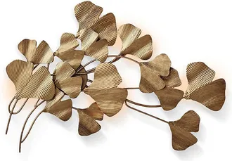 Frontgate Gingko Illuminated Wall Sculpture - Frontgate
