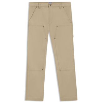 HUGO BOSS Regular-fit pants in stretch-cotton canvas