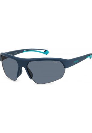 Polaroid Womens PLD 7048 65 S ZX9G6E3 Sunglasses - Blue - One Size