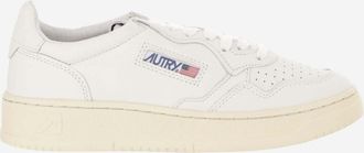 Autry White Lace Up Sneakers