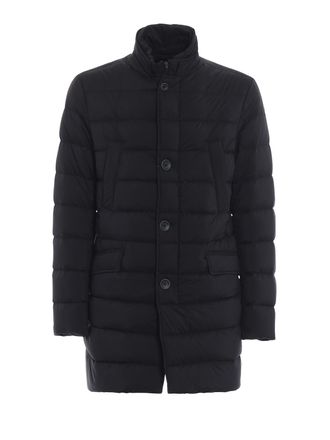 Herno Il Cappotto dark blue padded coat