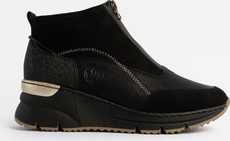 Rieker N6361-00 Womens Boots Black - Size UK 6.5