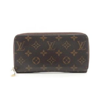 Louis Vuitton Pre-owned Wallets, female, Brown, Size: ONE SIZE Pre-owned Zippy Wallet Monogram Long Wallet