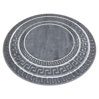 RugsX RugsX Allure Rug in Grey | Size: 150 cm diameter