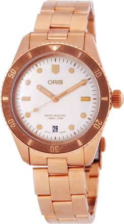 Oris Divers Sixty-Five Date Automatic White Dial Watch 01 733 7771 3151-07 8 19 15