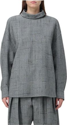 Bottega Veneta Mujer, Camisetas, Gris, Talla: S