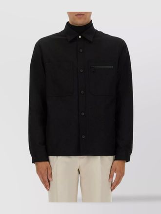 Ermenegildo Zegna shirt long sleeve chest pockets