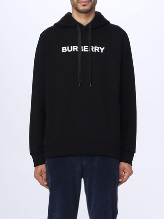 Felpa burberry nera deals