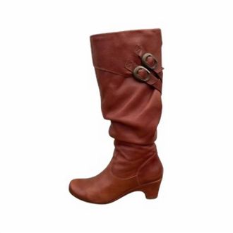 Eric Michael Womens Liat Slouch Knee High Boots In Lagagge