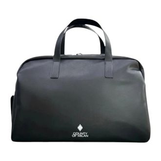 Marcelo Burlon Weekend Bags, male, Black, Size: ONE SIZE Comas260328 Borsone
