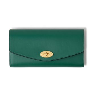 Mulberry Womens Darley Wallet - Malachite