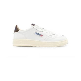 Autry Medalist Low - Heren - Sneakers - Wit - 45 EU - Leer - Schoenen