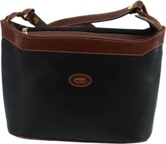 Bally Tweedehands leren schoudertassen - Dames - Vintage Schoudertas - Zwart - ONE Size - Leer - Vintage