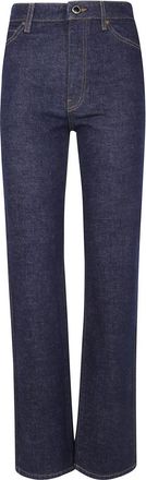 Khaite Danielle Jean - Dames - Bootcut Jeans - Blauw - W28 - Katoen - Jeans