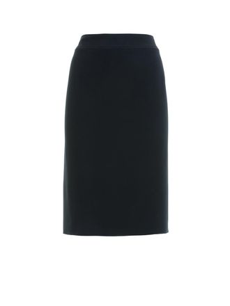 Emporio Armani Viscose blend classic sheath skirt