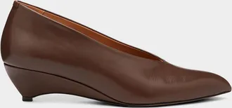Jil Sander 45mm Arc Leather Pumps