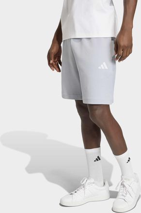 adidas Shorts ADIDAS SPORTSWEAR FUTURE ICONS SMALL LOGO, Herren, Gr. XXL, N-Gr, halo silber, normal, gr., Obermaterial: 68% Baumwolle, 32% Polyester, Hosen S