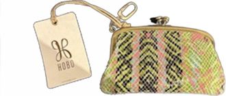 Hobo Womens Cheer Pouch In Geo Diamond Print