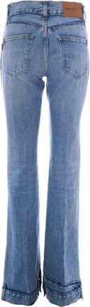 Haikure Womens Jeans Flora Cut Pollock Blue Cotton