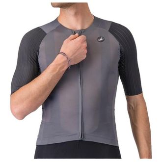 Castelli Aero Race 8S Jersey Velotrikot f&uuml;r Herren | grau