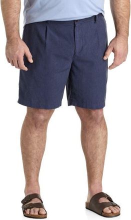 Tommy Bahama Big & Tall Isla Sands Striped Shorts in Dark Bluestone at Nordstrom, Size 1X Big