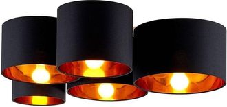 Lindby Lindby - Ceiling Lightdimmable Laurenz made of Textile for Living Room & Dining Room