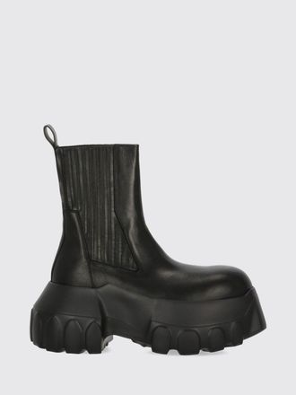 Rick Owens Stivaletti Chelsea in pelle di vitello con suola chunky