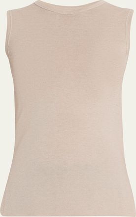 Majestic Filatures Cashmere Crewneck Tank Top