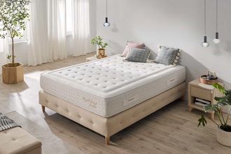 Moonia Colch&oacute;n Viscoel&aacute;stica Royal Spring Premier Hr 30 Viscoel&aacute;stico Alta Densidad Transpirable - 140x190 Cm - Moonia