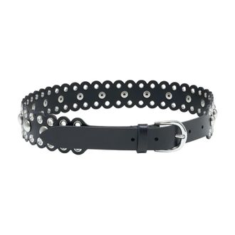 Isabel Marant Zap Riem - Dames - Riemen - Zwart - 85 CM - Leer - Accessoires