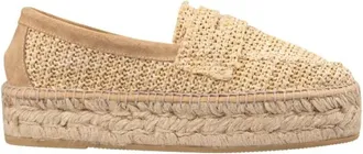 Espadrilles Schoenen, Dames, Beige, 40 EU, Espadrilles