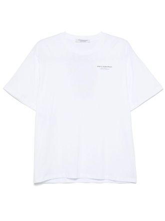 Philosophy di Lorenzo Serafini T-shirt met grafische print - Wit