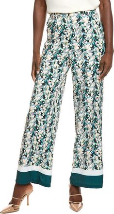 Gracia Floral Print Wide Leg Pant