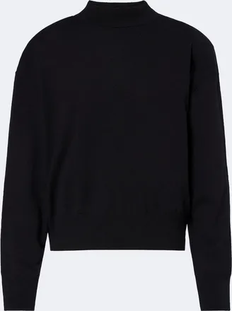 Frankie Shop Rue wool-blend mockneck sweater