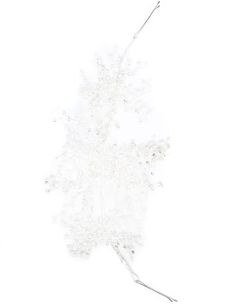 Atu Body Couture gold bead and pearl embellishment hair accessory - women - Metal - One Size - Silver