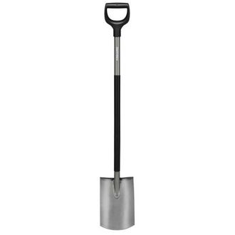 Fiskars Pala De Jard&iacute;n Redonda Ergon&oacute;mica