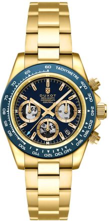 Duxot Accelero Chronograph Quartz Blue Dial Mens Watch DX-2065-FF