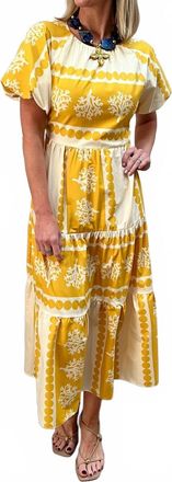 Lavi Liliana Dress In Yellow
