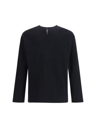 Jacquemus Mens Long Sleeve T-Shirt Black Cotton T-Shirts And Polos