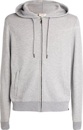 Derek Rose Grey Quinn Zip-Up Hoodie Size L