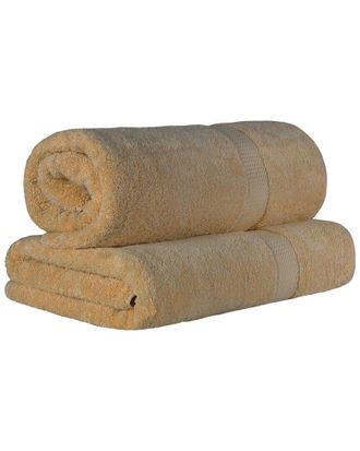 Superior Egyptian Cotton Highly Absorbent 2Pc Ultra-Plush Solid Bath Sheet Set