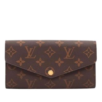 Louis Vuitton Pre-owned Wallets, female, Brown, Size: ONE SIZE Pre-owned Canvas Wallet