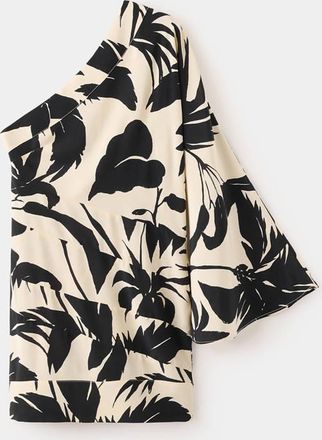 Mango Vestito asimmetrico stampato grezzo - Donna - XXS - MANGO