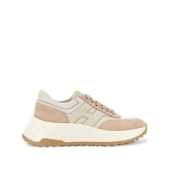 Hogan Beige Hi-Fi Sneakers - Dames - Sneakers - Beige - 37 EU - Schoenen