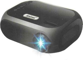 Trade Shop Trade Shop Traesio - Andowl - Mini Video Proiettore Led 800 Lumen 1920&times;1080 Fhd Qhd100 Hdmi/vga/usb/av Home